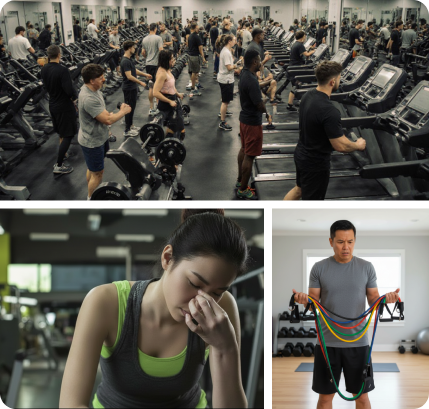 Tired of paying for a crowded gym