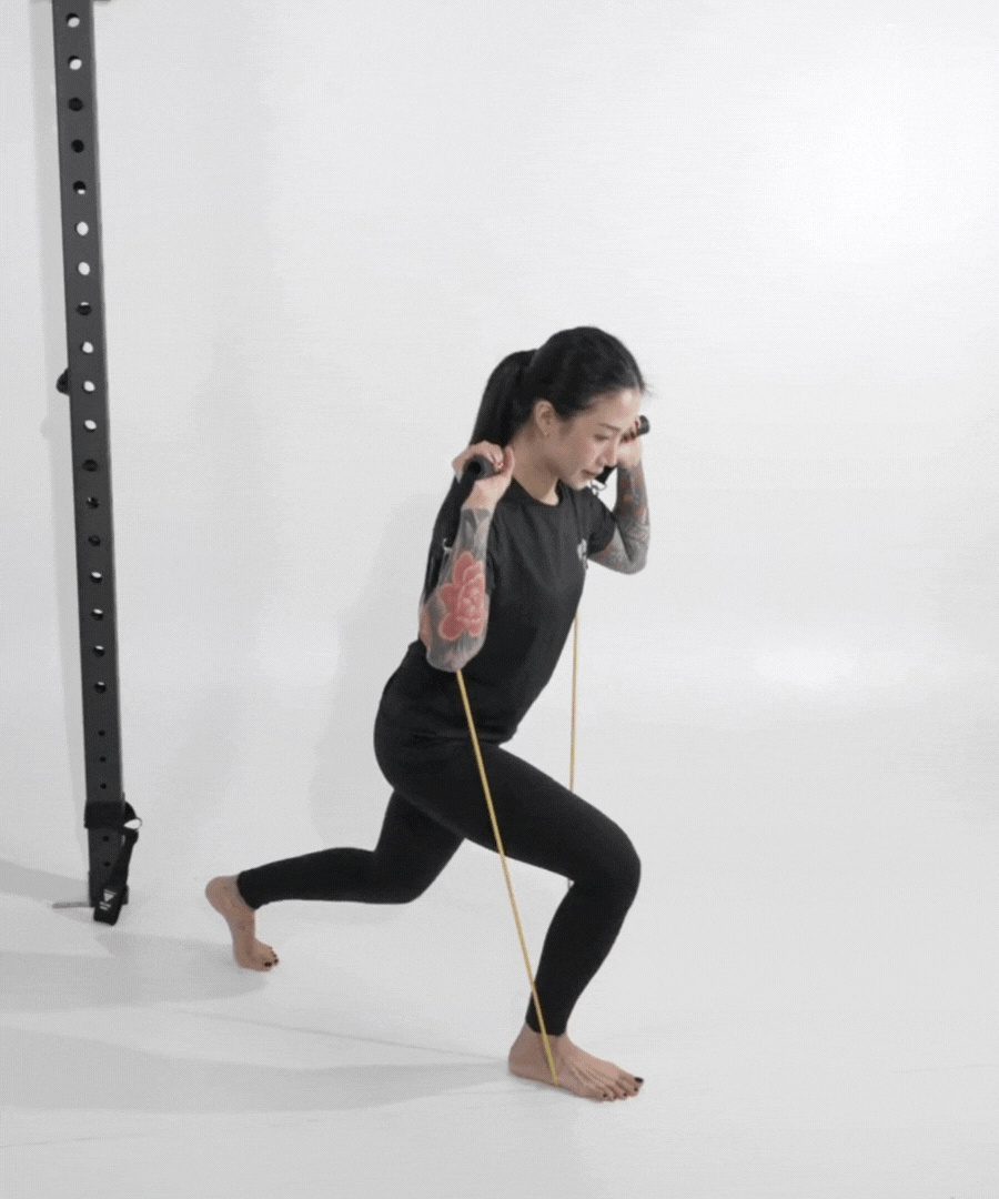 Stationary lunge